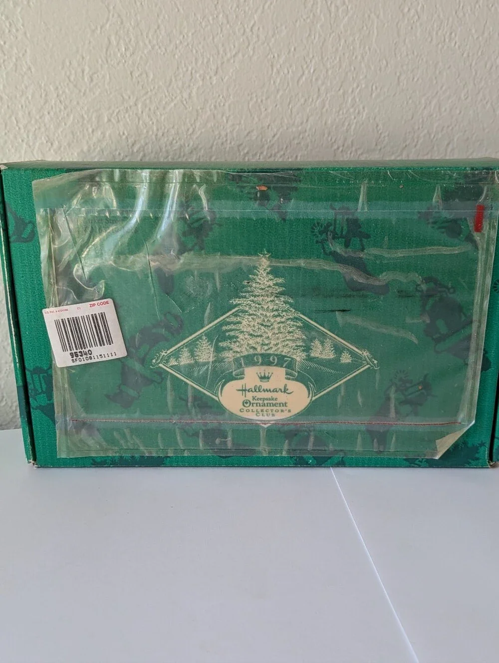 Hallmark Keepsake Collectors Club Ornament Set 4 The Night Before Christmas 1997